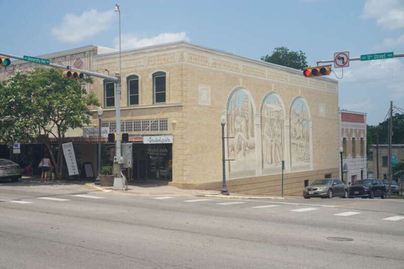 The Smither Building in Huntsville, Texas (United States).