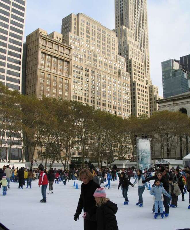 New York Public Library and Bryant Park