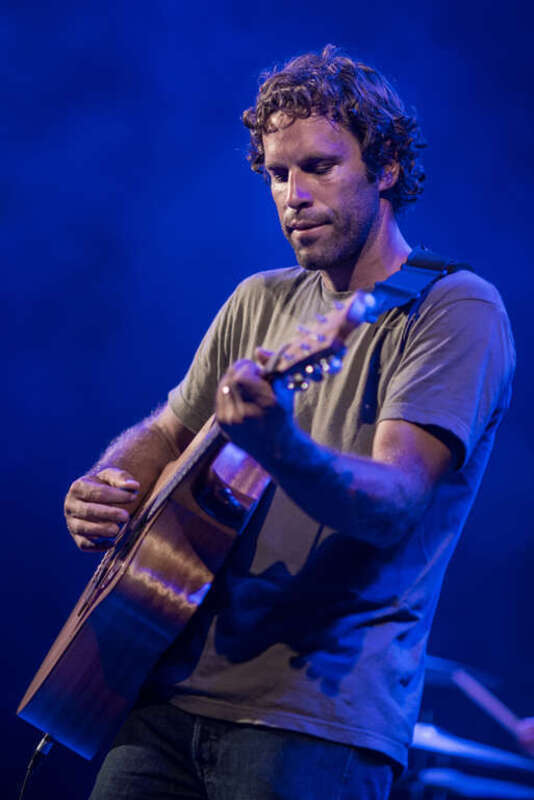 Jack Johnson performing at the Waikiki Shell in Honolulu Hawaii