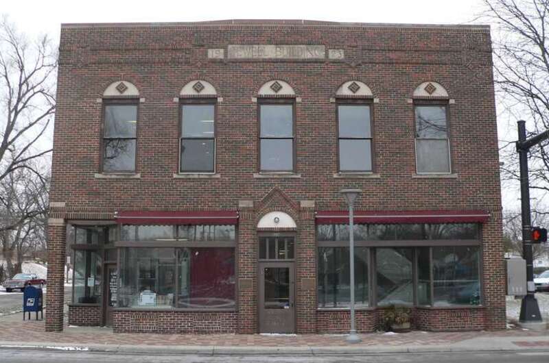 Jewell Building, located at 2221 N. 24th Street in Omaha, Nebraska; seen from the west.
The Colonial Revival building was constructed in 1923.

It is listed in the National Register of Historic Places.