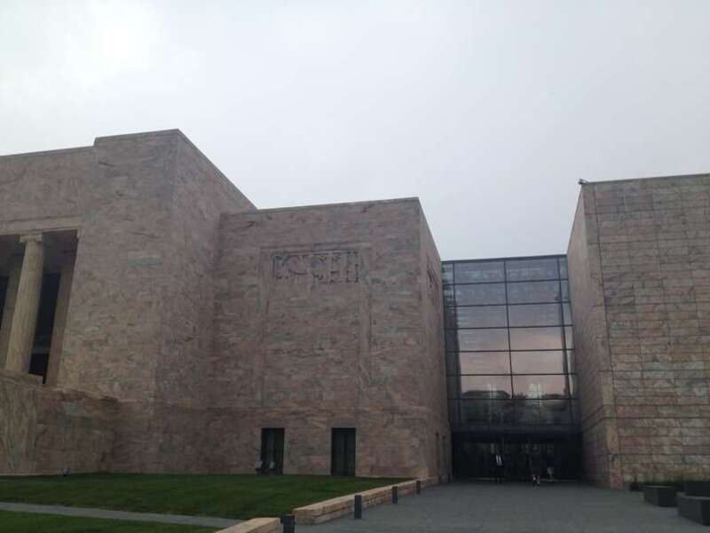 The new addition to the Joslyn Art Museum. Omaha, Nebraska