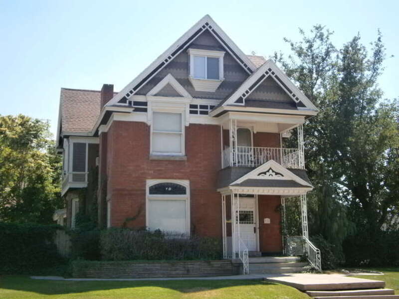 The John W. Judd House, a historic home in the Perkins Addition neighborhood of Salt Lake City, Utah, United States.