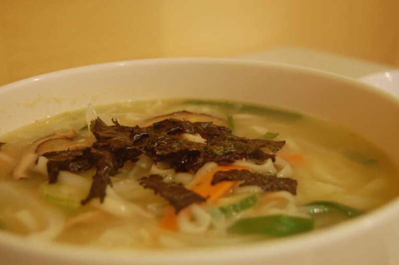 Kal-guksu (knife-cut noodle soup)