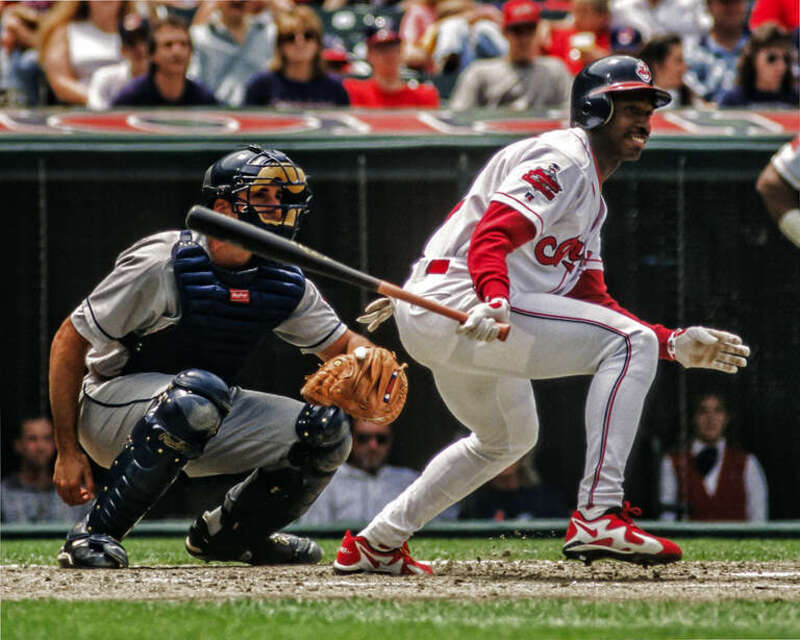 The California Angels meet the Cleveland Indians in a game @ Jacobs Field on June 8, 1996. The batter is Kenny Lofton. Check out the box score @ www.retrosheet.org/boxesetc/1996/B06080CLE1996.htm.