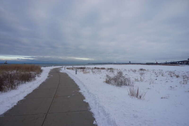 Lakeshore State Park in Milwaukee, Wisconsin (United States).