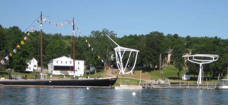 Grand Banks schooner SHERMAN ZWICKER and the schooner WYOMING evocation