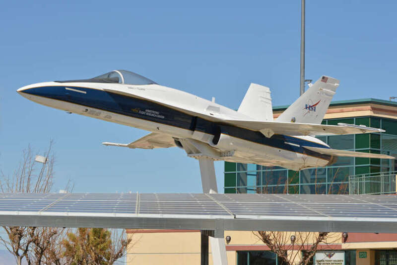 c/n 13, l/n A011.
US Navy Bureau No 161214.
This pre-production Hornet was a flight test aircraft at Pax River NAS, before transferring to NASA in August 1987 as ‘842’. Retired ten years later after 513 flights for NASA, it was placed on display at