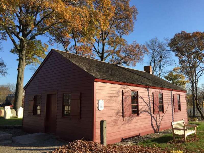 1826 Downtown District Schoolhouse in Mill Hill Historic Park in Norwalk, CT