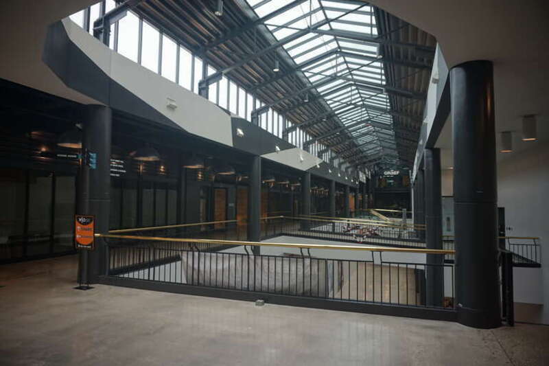 The interior of The Avenue in Milwaukee, Wisconsin (United States).