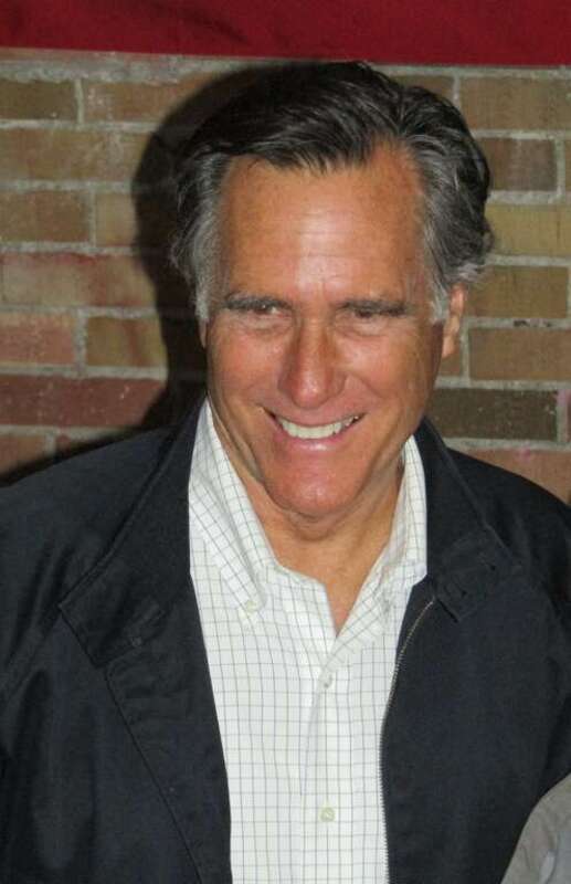 Mitt Romney at a campaign event in Provo, Utah for his senatorial campaign.