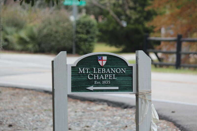 Mount Lebanon Chapel and Cemetery, also known as Lebanon Chapel, is a historic Episcopal chapel and cemetery located on SR 1411 in Wrightsville Beach, New Hanover County, North Carolina.