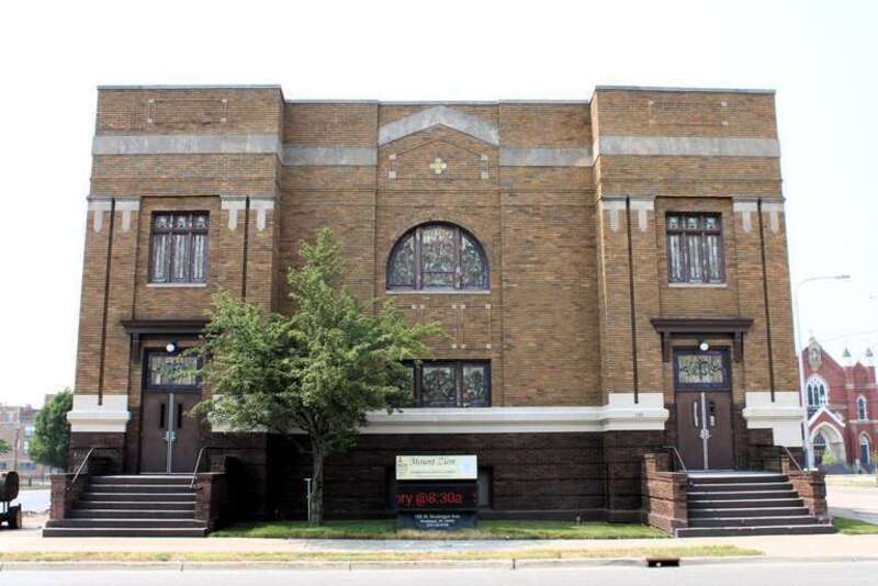 Mount Zion Church of God in Christ in Muskegon, Michigan.
