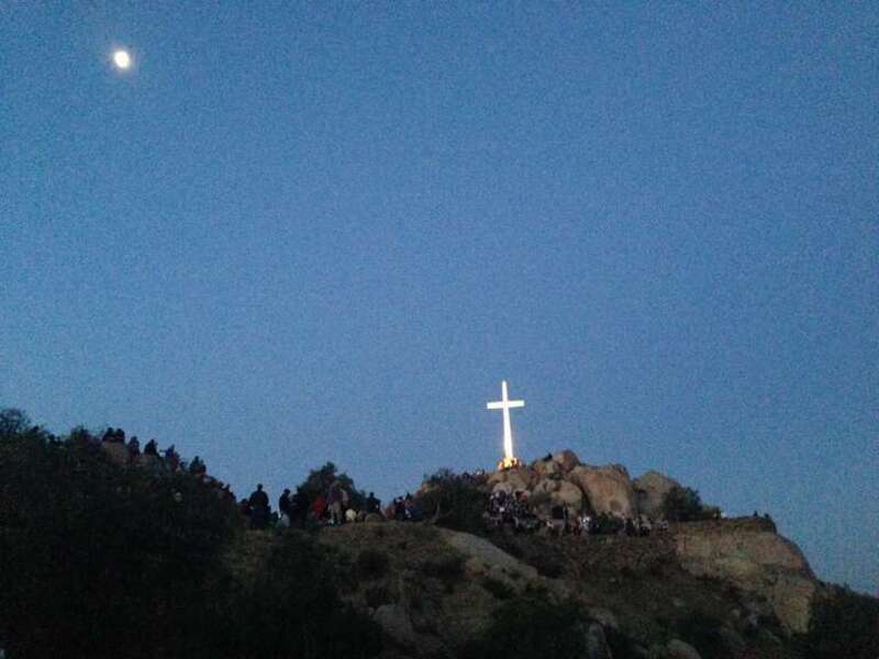 2014 Mt. Rubidoux Easter Sunrise Service