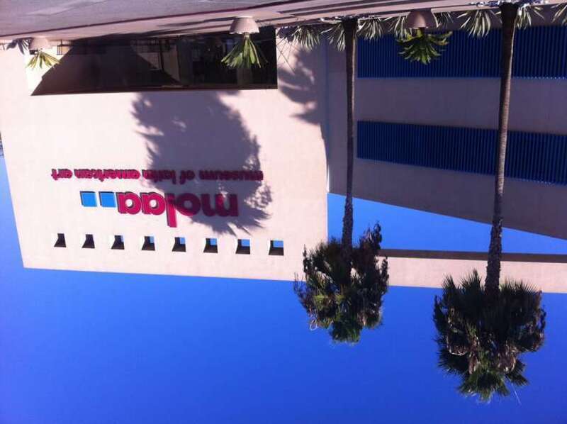 The outside of the Museum of Latin American Art, Long Beach, Ca, USA