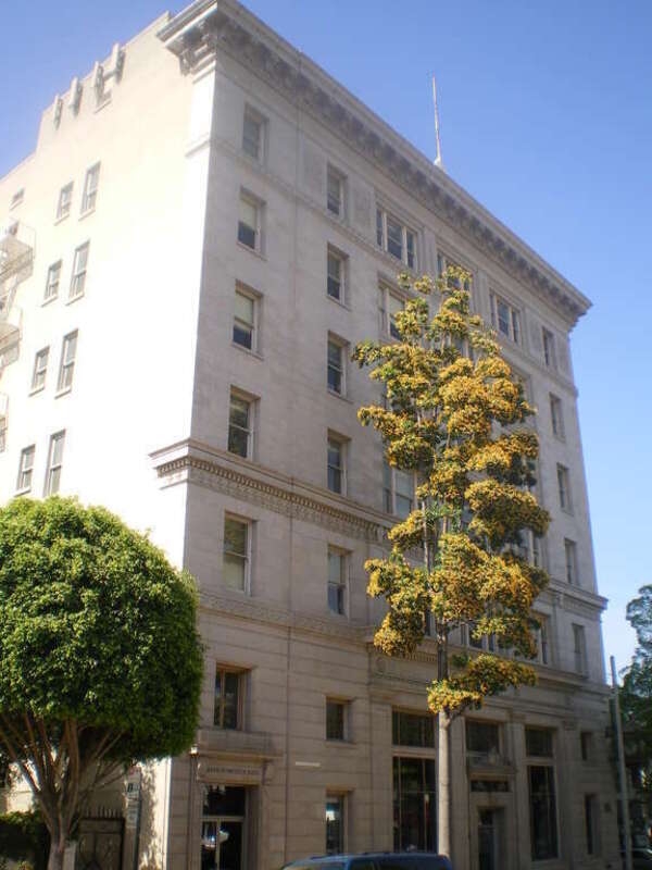 National Bank of Whittier Building — 13002 Philadelphia Street, downtown Whittier, California.

1923 building was designed by John and Donald Parkinson, and is on the National Register of Historic Places in Los Angeles..