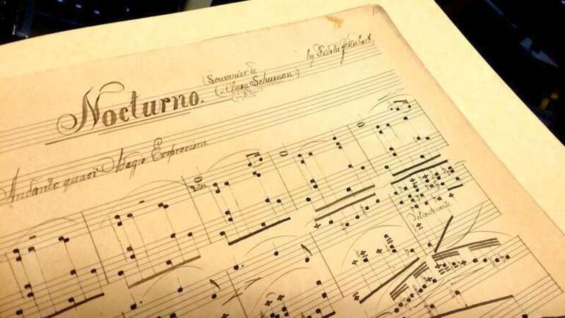 One of over 1300 original pieces by Zitterbach now housed at the University. Almost all of them have never been performed
This image is provided as part of the Wikipedia Visiting Scholar’s Program, a collaboration between the University of Pittsburgh