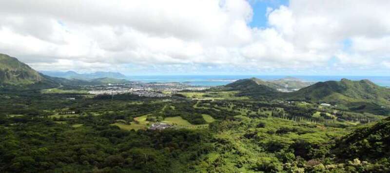 Outside Honolulu, Hawaii

Did you know : Original Hawaii Language oral only and do not have any written form. With our modern alphabets its only represented by : 5 vowels ( A,E,I,O,U) / 7 Consonants ( H,K,L,M.N,P,W)/ Plus 1 character  '  / Total 12