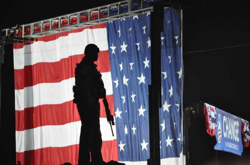 Taken in Manassas, VA, the night before the election, at the final campaign stop for Barack before heading to Chicago.