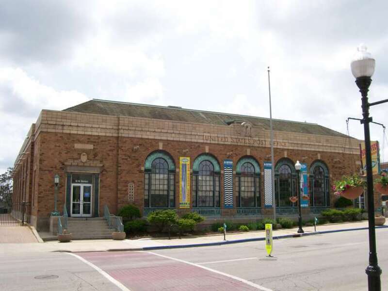 Old Aurora, IL Post Office.  Now home of SciTech Museum, Aurora, IL