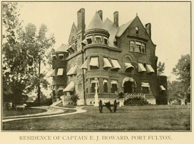 The Howard Mansion, now the Howard Steamboat Museum.
