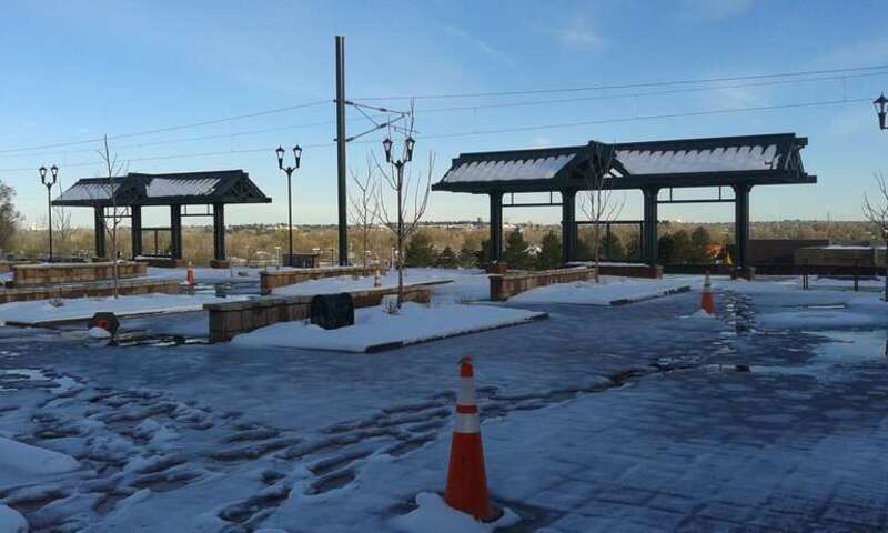 Olde Town Arvada Station construction