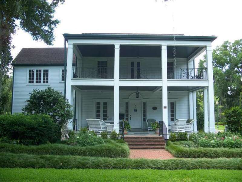 Mizell Leu House, in the Harry P. Leu Gardens, in Orlando, Florida