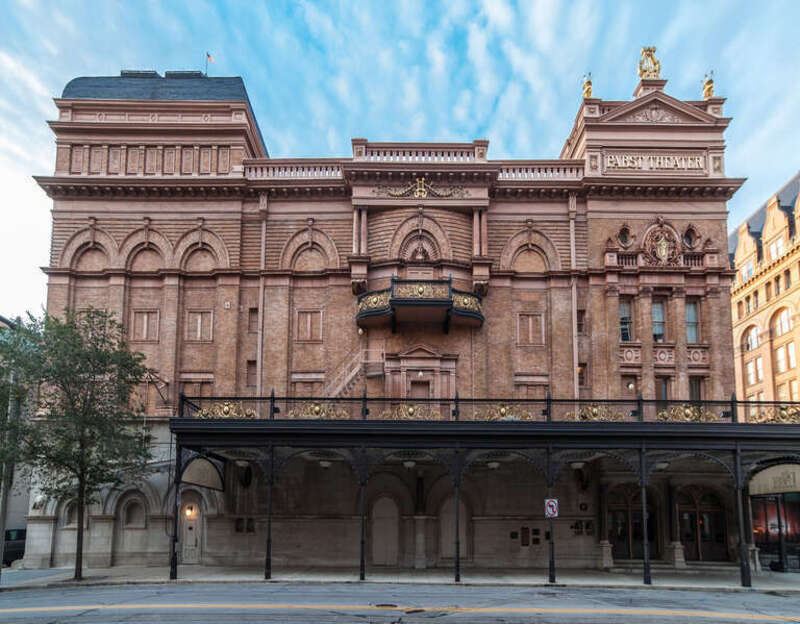 Pabst Theater, Milwaukee Wisconsin. Built 1895 front view taken 2012