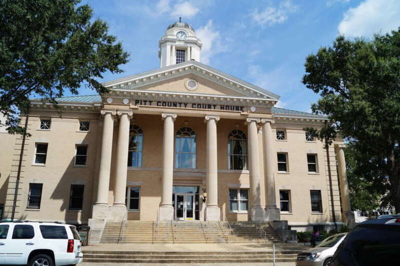 Pitt County Courthouse located at 100 W. Third St., Greenville, NC