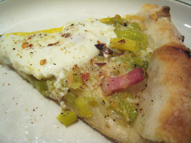 "Carbonara" with pancetta and egg