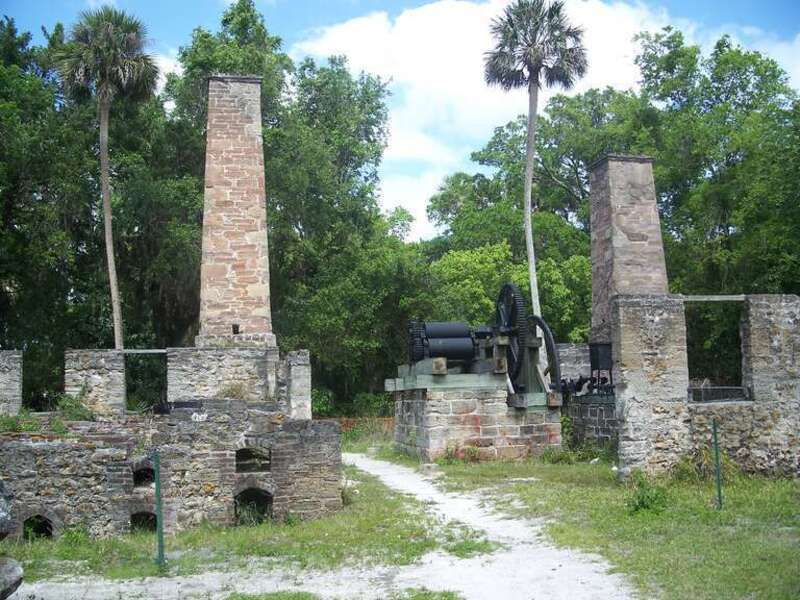 Dunlawton Plantation and Sugar Mill, in Port Orange, Florida