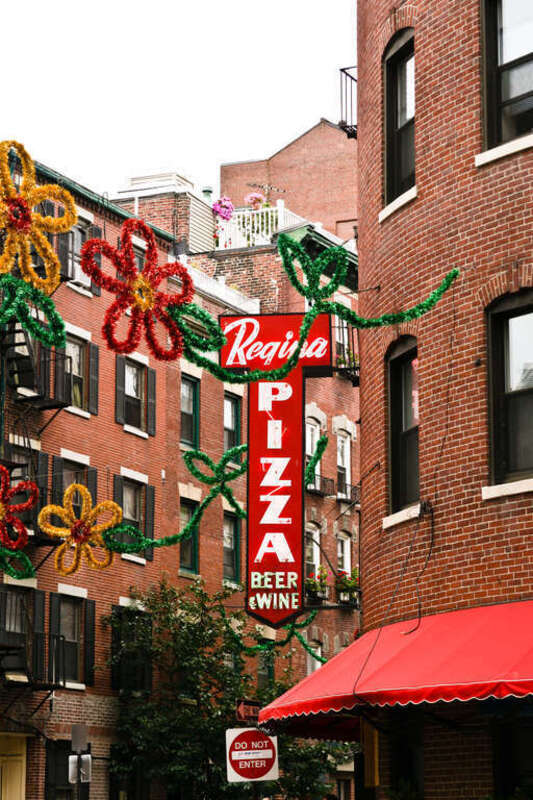 Food tour of the North End, stop #1: arguably Boston's best pizza for lunch.
Taken August, 2009 in Boston, Massachusetts, United States

¹⁄₁₂₅ sec at f/8.0, ISO200, no flash.