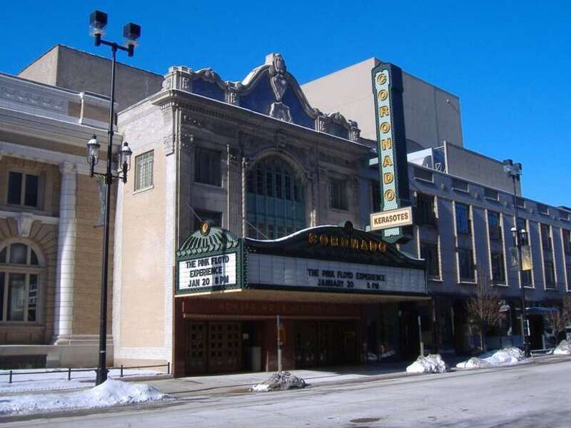 Coronado Theater in Rockford, Illinois, USA
