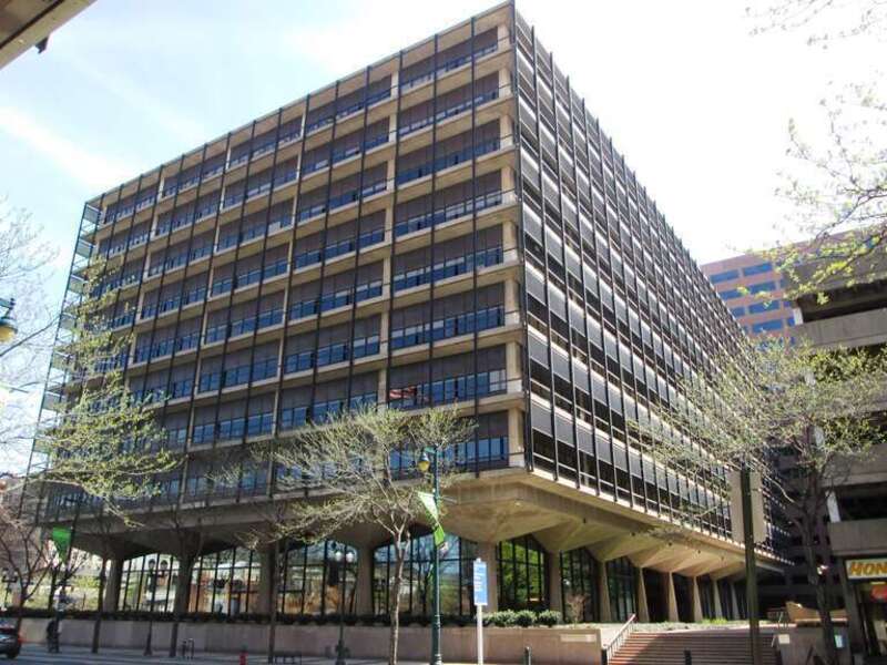 The Rohm and Haas Corporate Headquarters building at 100 South Independence Mall West at the corner of Market Street in Philadelphia, Pennsylvania is the headquarters for the chemical manufacturing company Rohm and Haas, which was founded in 1909.