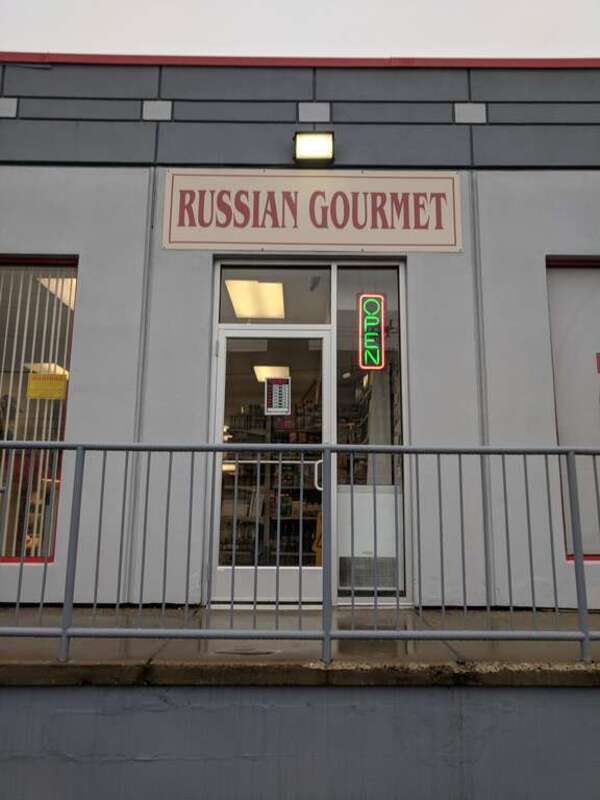 Russian Gourmet, a Russian and Eastern European/Slavic import store in Rockville, Maryland, that sells imported Russian, Siberian, Ukrainian, Ashkenazi Jewish, Polish, Georgian and Turkish cuisine.