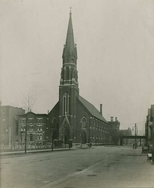 " St. Joseph, Hill and Orleans"--Photograph verso.