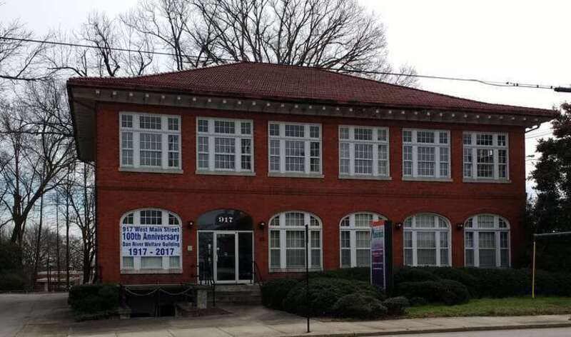 Schoolfield Welfare Building in Danville, Virginia.