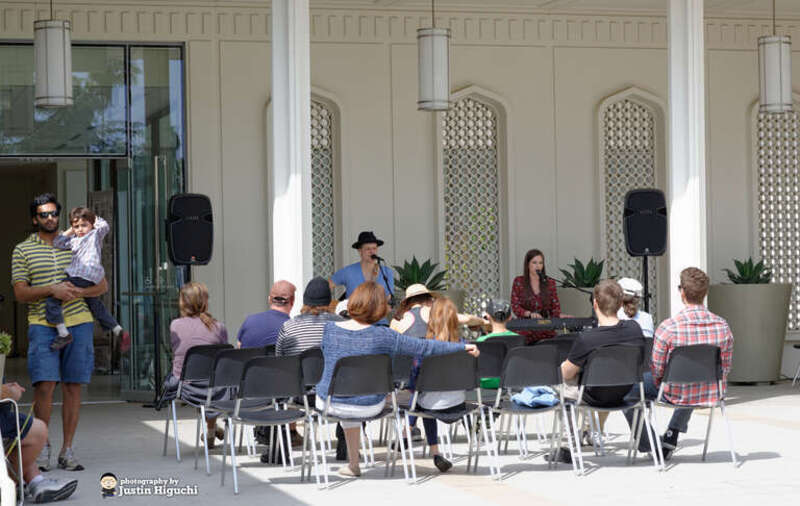 Shane Henry &amp; Maggie McClure performing live at the Brand Library &amp; Art Center in Glendale California on Sunday April 13th, 2014.