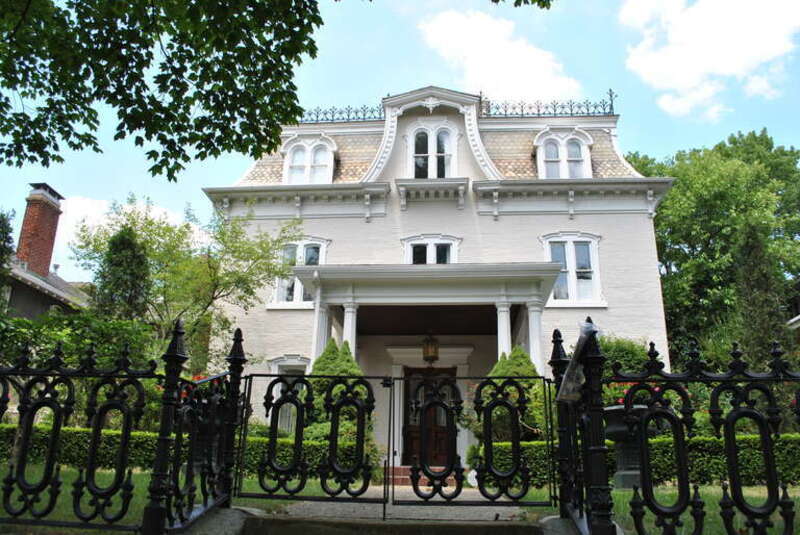 An example of a home in the Square 13 historic district in Lancaster, Ohio.
