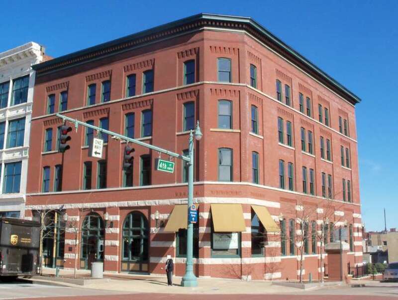 St. Edward Hotel, a building at 400 Market Ave. N., Canton, Ohio, listed on the National Register of Historic Places listings in Stark County, Ohio. Now, (2011), site of Picciano's Martini Bar.