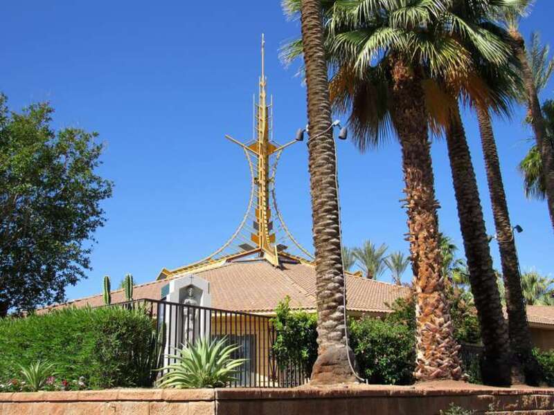 St. Louis Catholic Church in Cathedral City, California.