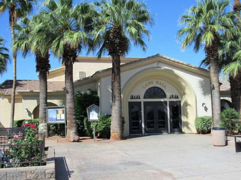 Lang Hall at St. Louis Catholic Church in Cathedral City, California.