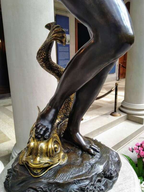 Standing on a Fish