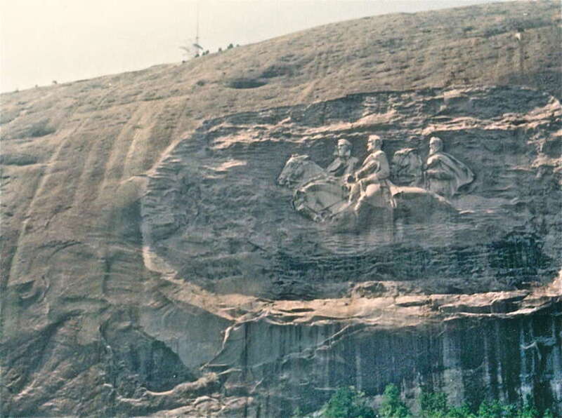 Stone Mountain face