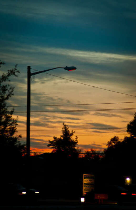 Sunset At POPD