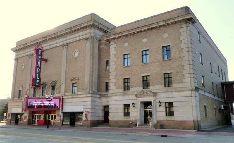 The historic Temple Theater and adjoining Masonic temple building (built 1926), located at 201–211 North Washington Avenue in Saginaw, Michigan, United States, is listed as a contributing resource in the East Saginaw Historic Business District. The