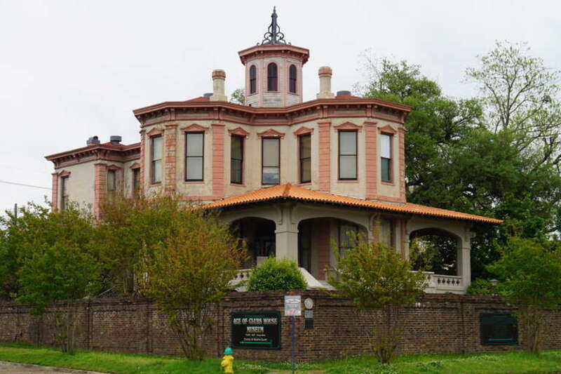 The Ace of Clubs House in Texarkana, Texas (United States).