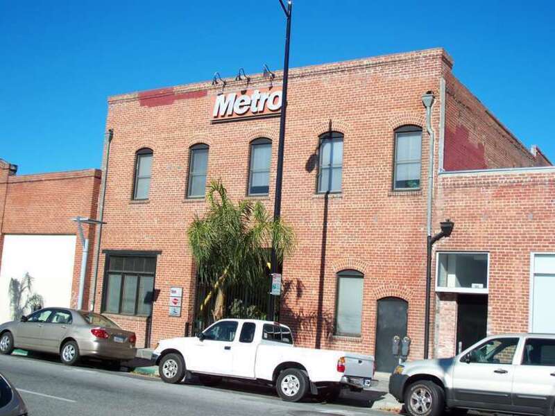 "Metro" newspaper building. 550 South First Street. San Jose, California, USA