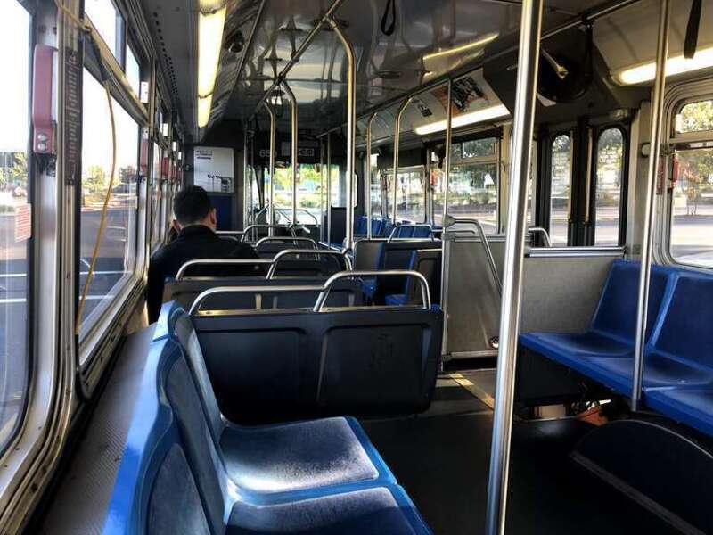 650 is an 2001 Orion V bus that is currently in the reserve fleet. Between May and October 2019, it was out, mostly on the 2/8 lines. This photo was taken on line 2.