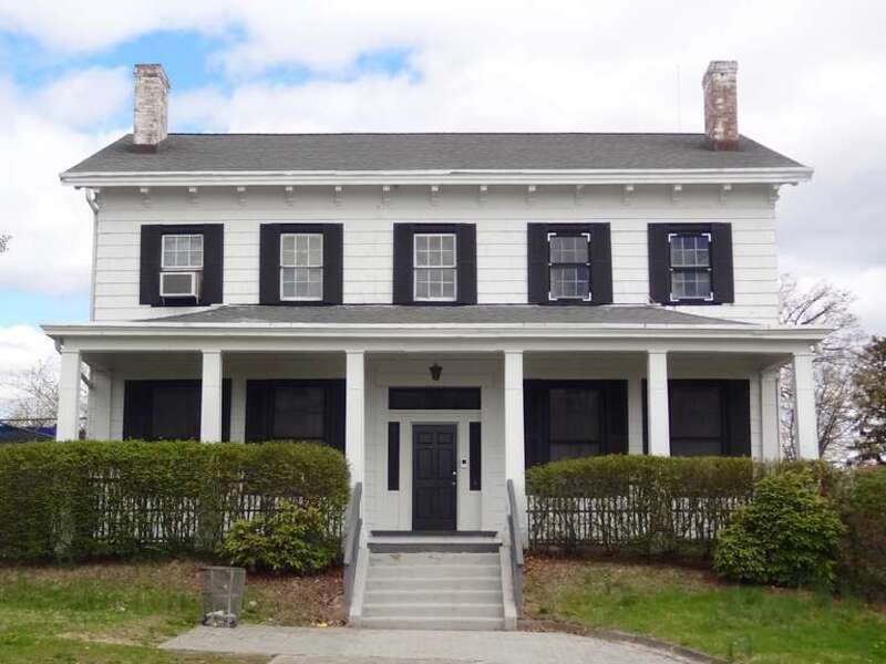 The Charles Van Buren farmhouse in the Eastside Park Historic District, Paterson, New Jersey