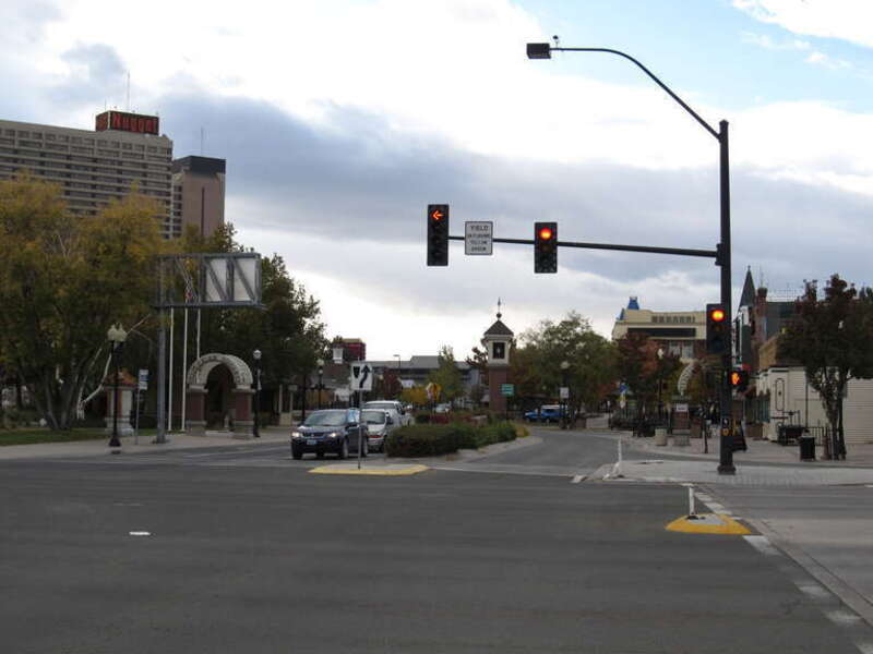 Sparks is a city in Washoe County, Nevada, United States, located east of Reno, Nevada. The 2010 U.S. Census Bureau population count was 90,264. Sparks is often referred to as half of a twin city (i.e., "Reno-Sparks").
The population density in the